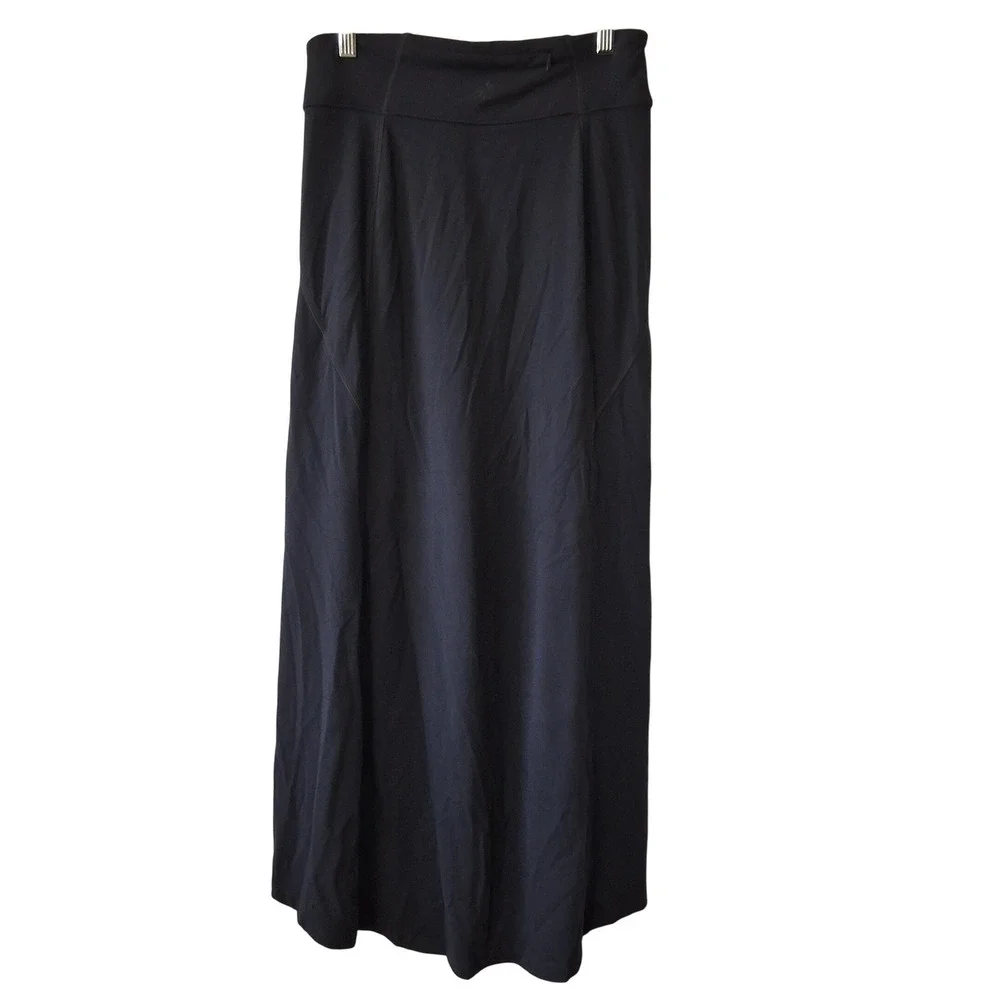 Athleta XS Gray High Low Maxi Skirt Spring Summer Preppy Gorpcore‎ Causal Travel